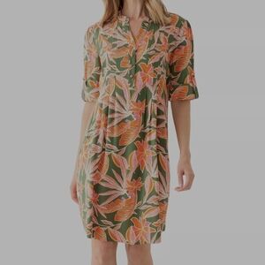 Kim Rogers Floral Yellow Dress